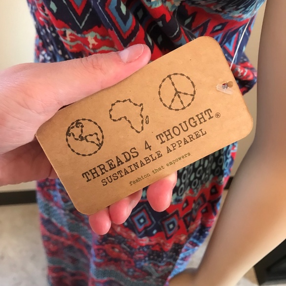 Threads 4 Thought Sustainable Apparel Maxi Dress - Picture 5 of 6